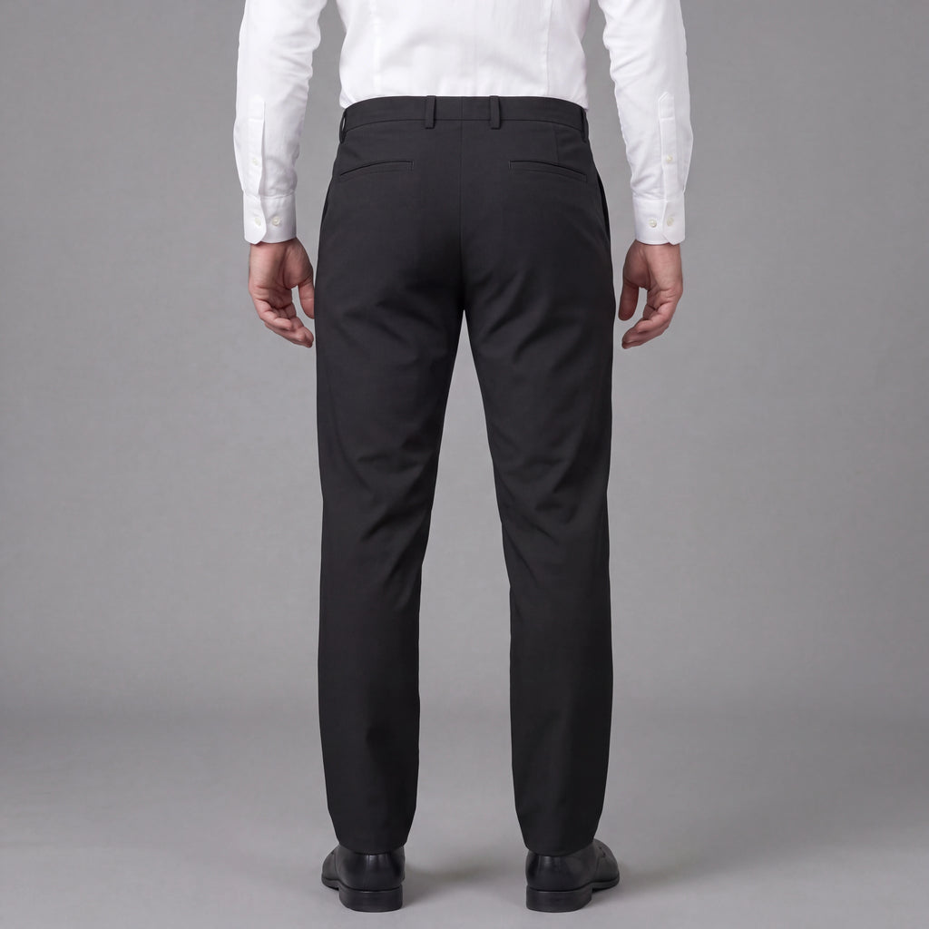 Pantalón de Vestir Stretch Plisado